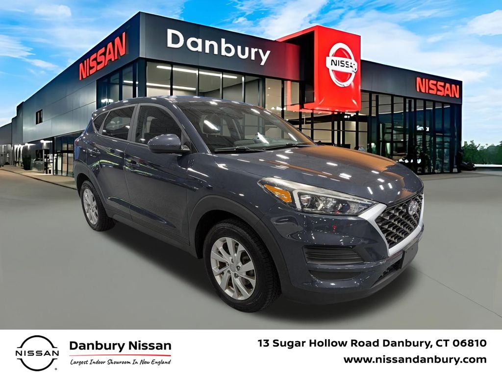 Dusk Blue 2019 Hyundai Tucson SE AWD SUV / Crossover All-Wheel Drive 6-Speed Automatic