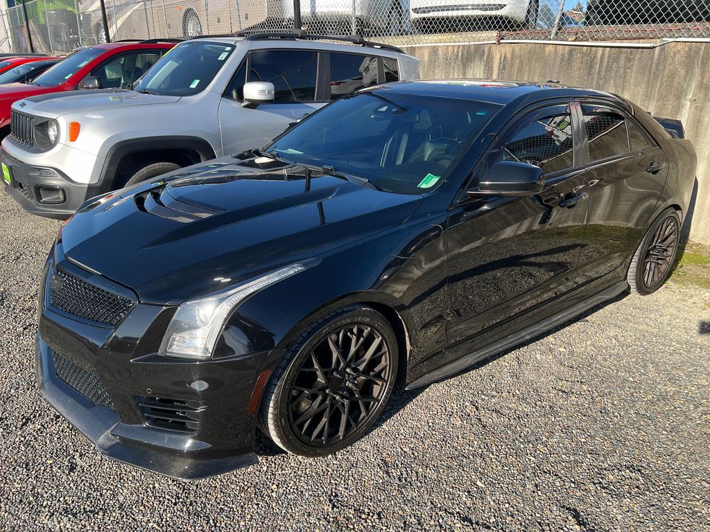 Black Raven 2016 Cadillac ATS-V RWD Sedan Rear-Wheel Drive 8-Speed Automatic