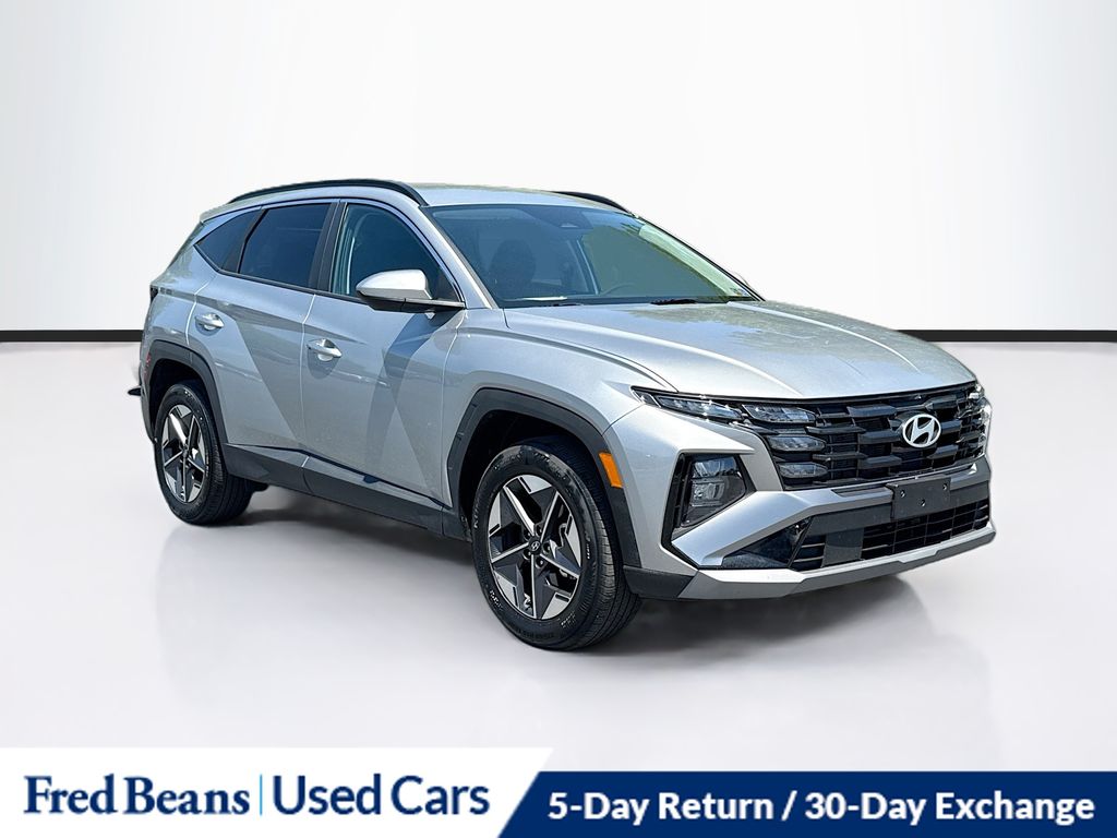 Shimmering Silver 2026 Hyundai Tucson SUV / Crossover All-Wheel Drive 8-Speed Automatic