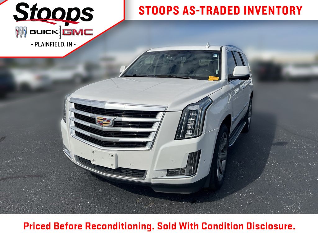 Crystal White Tricoat 2020 Cadillac Escalade SUV / Crossover Four-Wheel Drive
