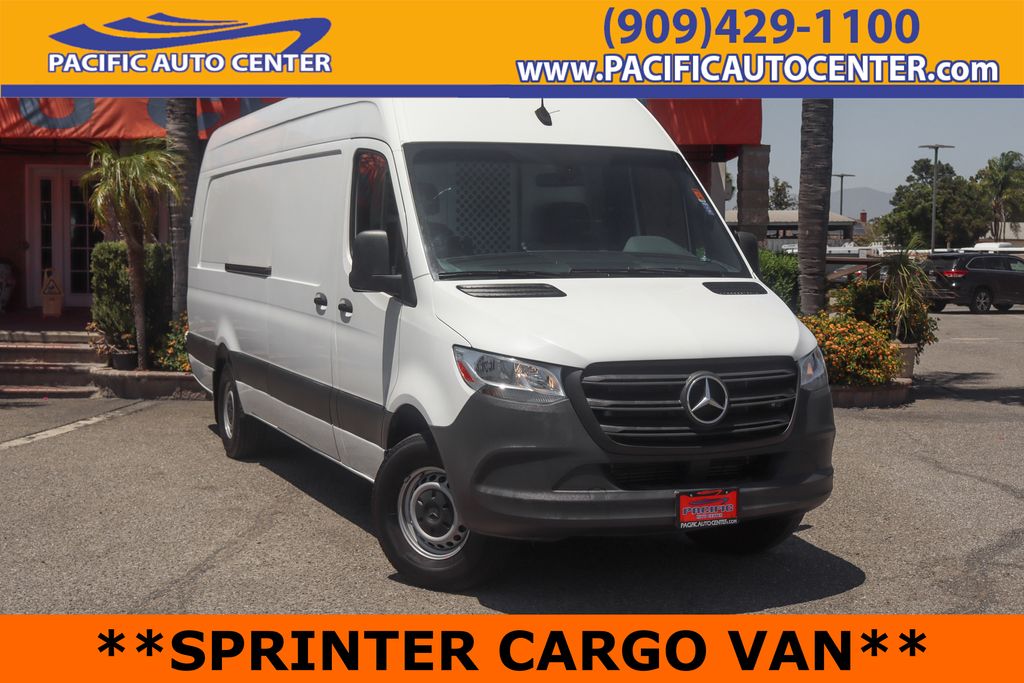White 2020 Mercedes-Benz Sprinter Cargo Van 7-Speed Automatic