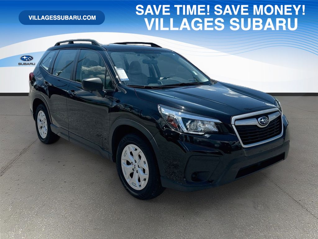 Crystal Black Silica 2020 Subaru Forester SUV / Crossover All-Wheel Drive Continuously Variable Transmission