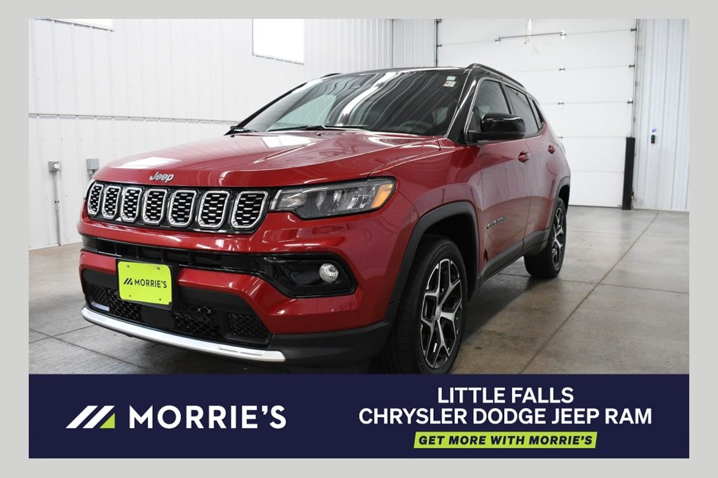 Red 2024 Jeep Compass SUV / Crossover Four-Wheel Drive 8-Speed Automatic