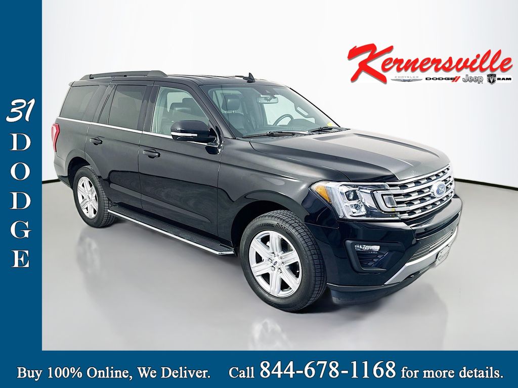 Black 2019 Ford Expedition XLT 4WD SUV / Crossover Four-Wheel Drive Automatic