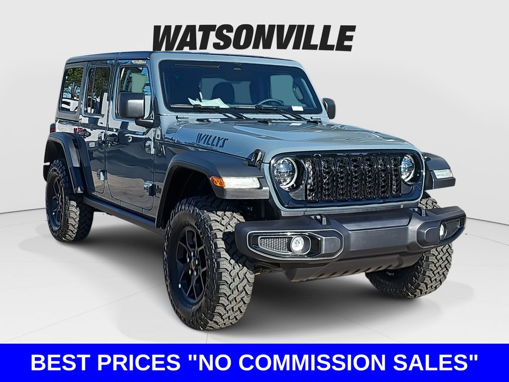 Anvil Clear Coat 2026 Jeep Wrangler SUV / Crossover Four-Wheel Drive 8-Speed Automatic