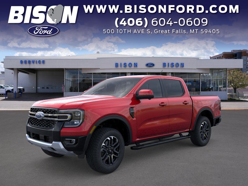 Ruby Red Metallic Tinted Clearcoat 2026 Ford Ranger Pickup Truck Four-Wheel Drive Automatic