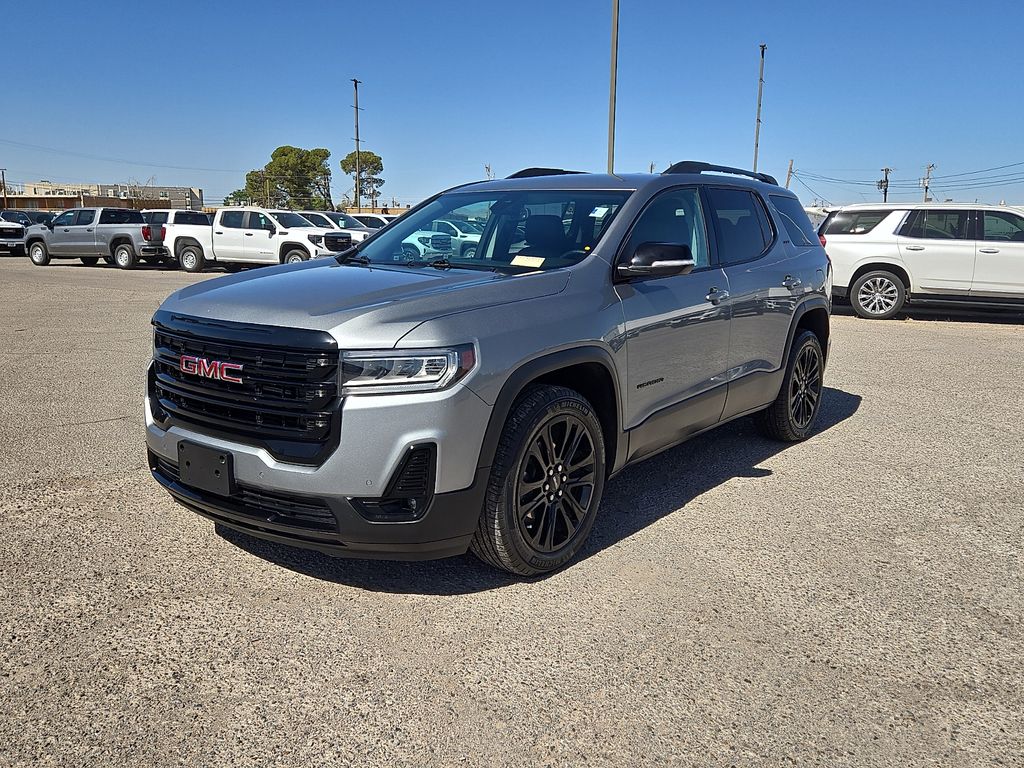Sterling Metallic 2023 GMC Acadia SLT FWD SUV / Crossover Front-Wheel Drive 9-Speed Automatic