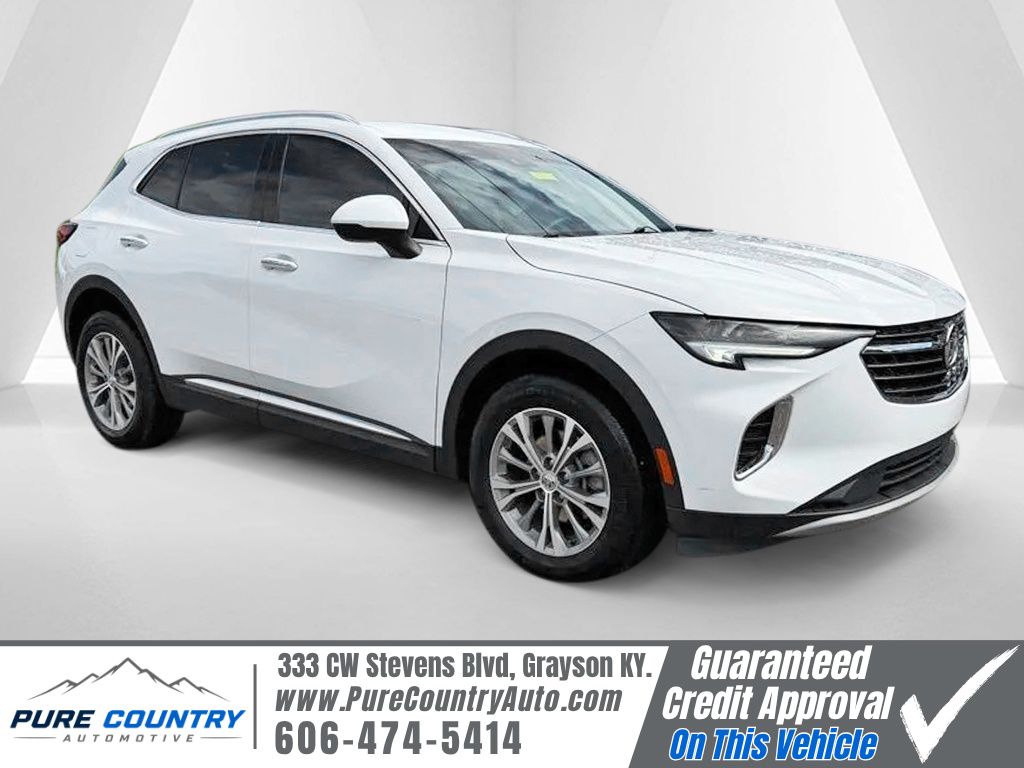 Summit White 2022 Buick Envision SUV / Crossover Front-Wheel Drive 9-Speed Automatic