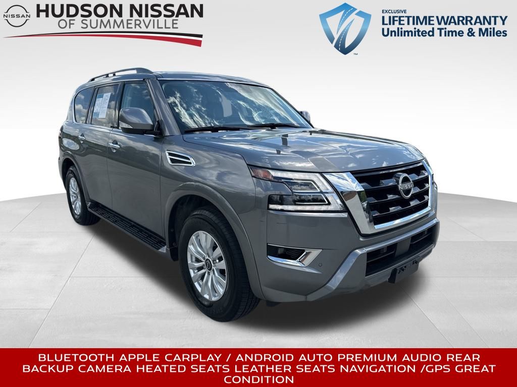 2023 Gun Metallic Nissan Armada SV SUV