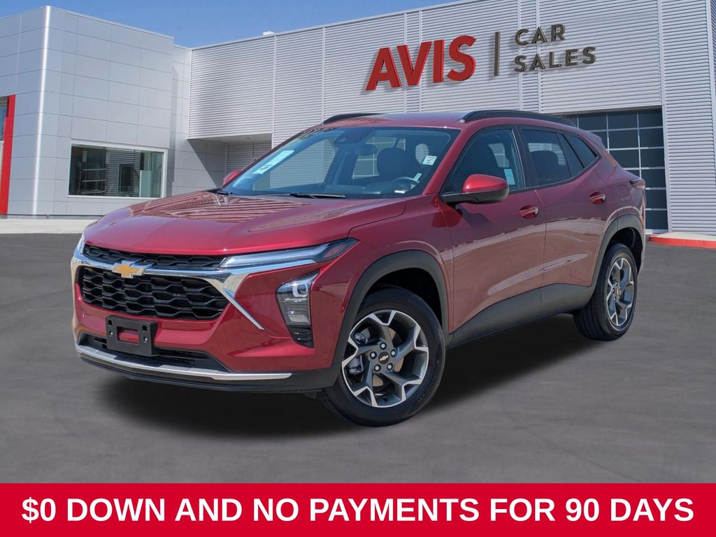 Red 2025 Chevrolet Trax SUV / Crossover Front-Wheel Drive 6-Speed Automatic