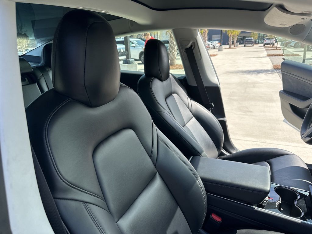 2020 Pearl White Multi-Coat Tesla Model 3 Standard RWD Sedan