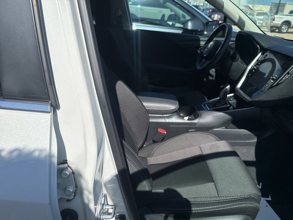 2025 Subaru Outback Premium White at Central Houston Nissan