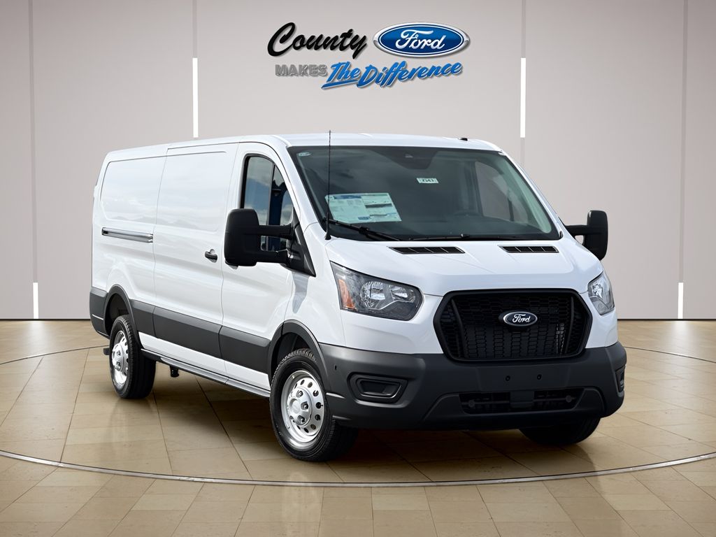 Oxford White 2025 Ford Transit Cargo Van All-Wheel Drive 