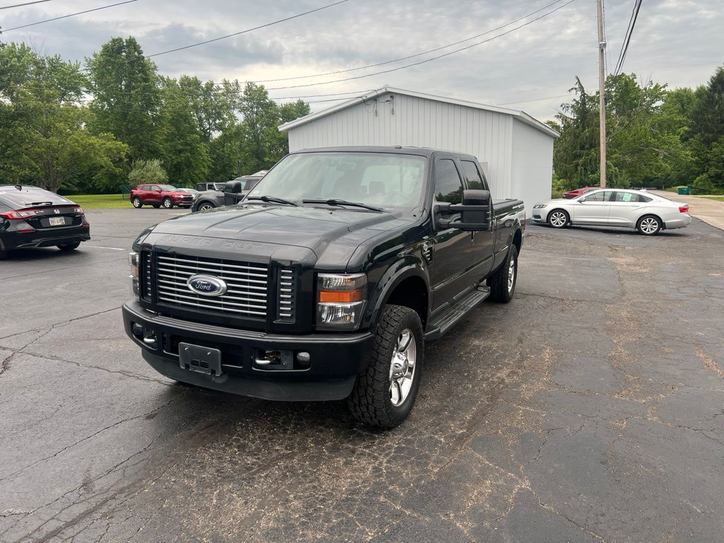 Black 2010 Ford F-250 Super Duty Pickup Truck 5-Speed Automatic Overdrive