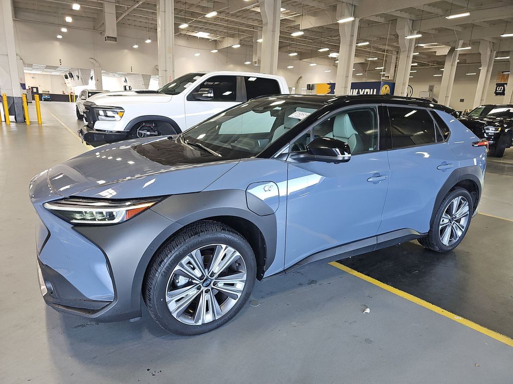 Harbor Mist Gray Pearl 2023 Subaru Solterra Touring AWD SUV / Crossover All-Wheel Drive 1-Speed Automatic