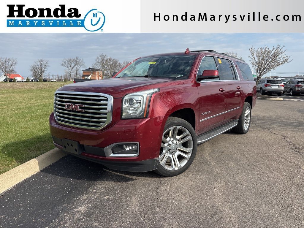 Crimson Red Tintcoat 2019 GMC Yukon XL SLT 4WD SUV / Crossover Four-Wheel Drive 6-Speed Automatic Overdrive