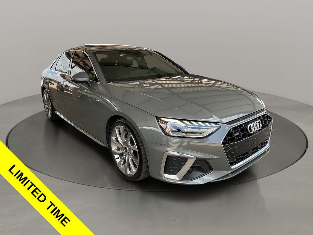 Chronos Gray Metallic 2023 Audi A4 Sedan All-Wheel Drive 7-Speed Automatic
