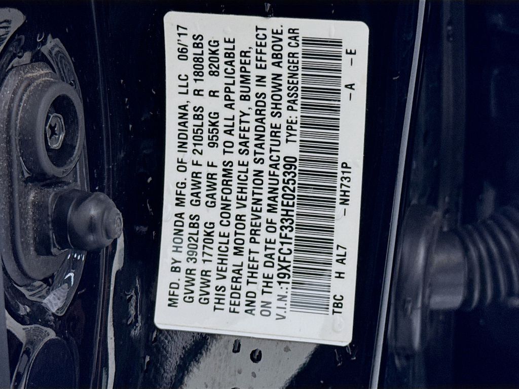 Used Car 2017 Honda Civic  Ex-t For Sale Under $15,000 In Austin, Texas