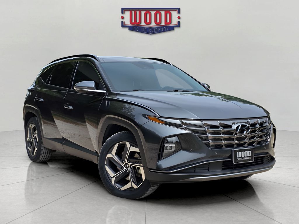 Dark Gray Metallic 2024 Hyundai Tucson SUV / Crossover All-Wheel Drive 8-Speed Automatic