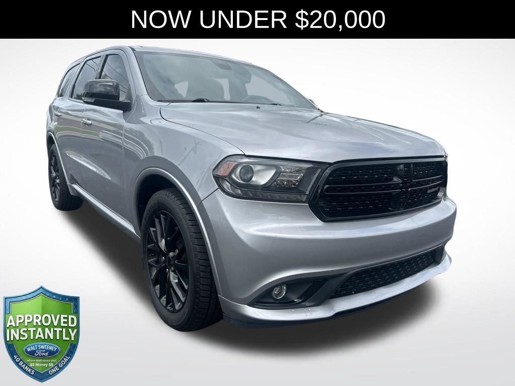 Billet Silver Metallic Clearcoat 2015 Dodge Durango SUV / Crossover All-Wheel Drive 8-Speed Automatic