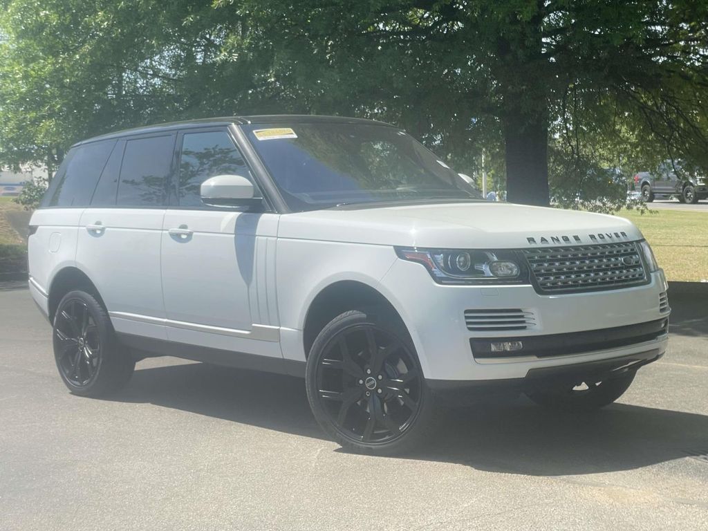 White 2016 Land Rover Range Rover Td6 HSE 4WD SUV / Crossover All-Wheel Drive 8-Speed Automatic