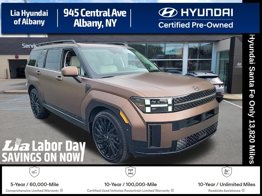 Earthy Brass Matte 2025 Hyundai Santa Fe SUV / Crossover All-Wheel Drive Automatic