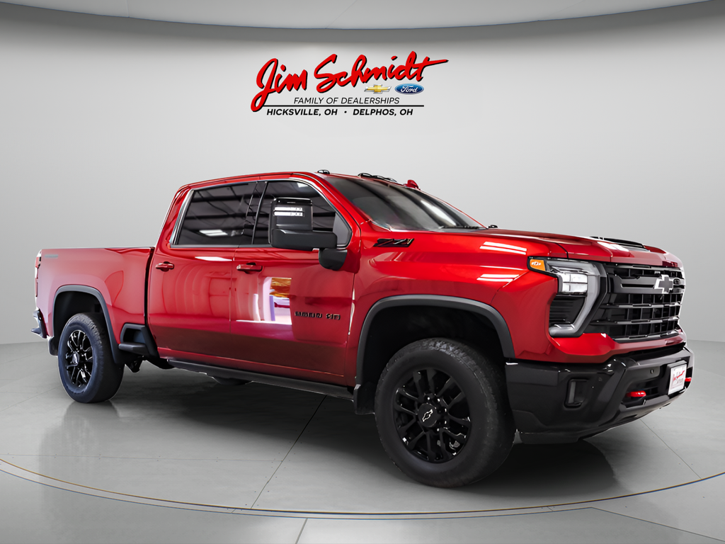 Radiant Red Tintcoat 2025 Chevrolet Silverado 2500HD Pickup Truck Four-Wheel Drive Automatic