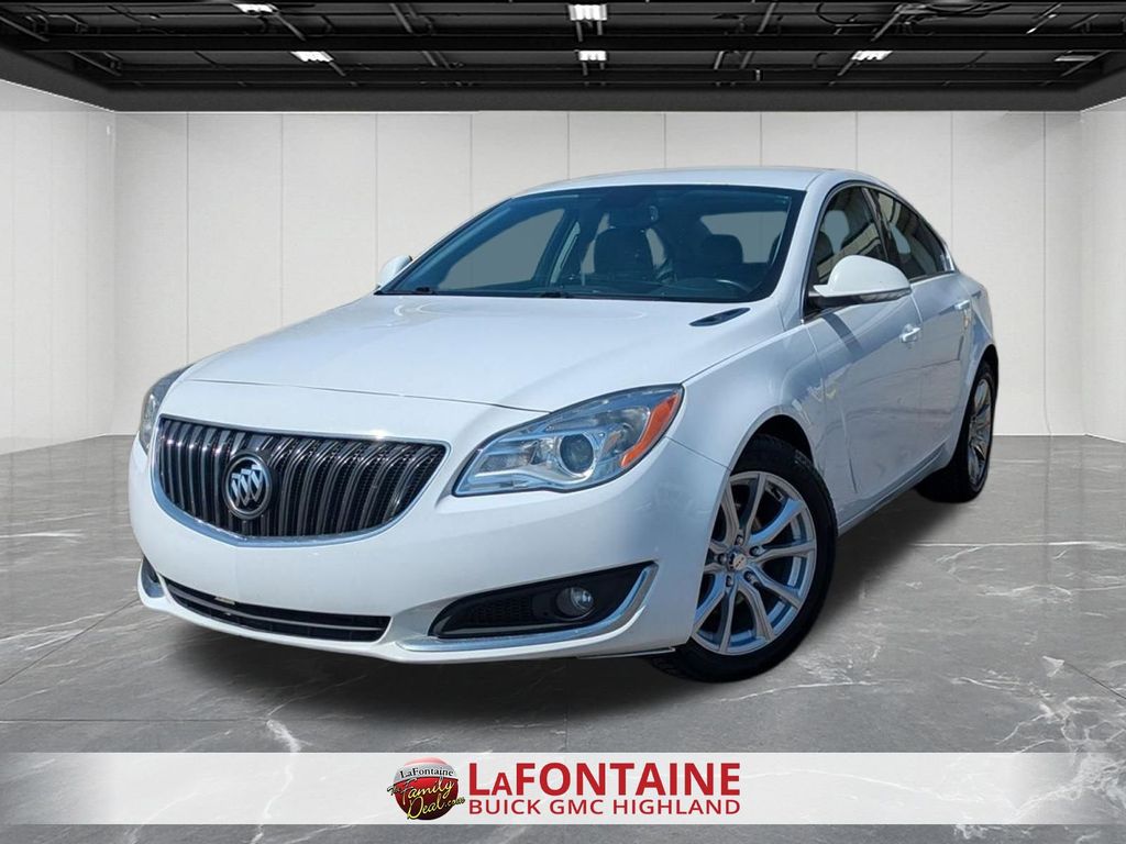 Summit White 2014 Buick Regal Sedan FWD Sedan Front-Wheel Drive 6-Speed Automatic