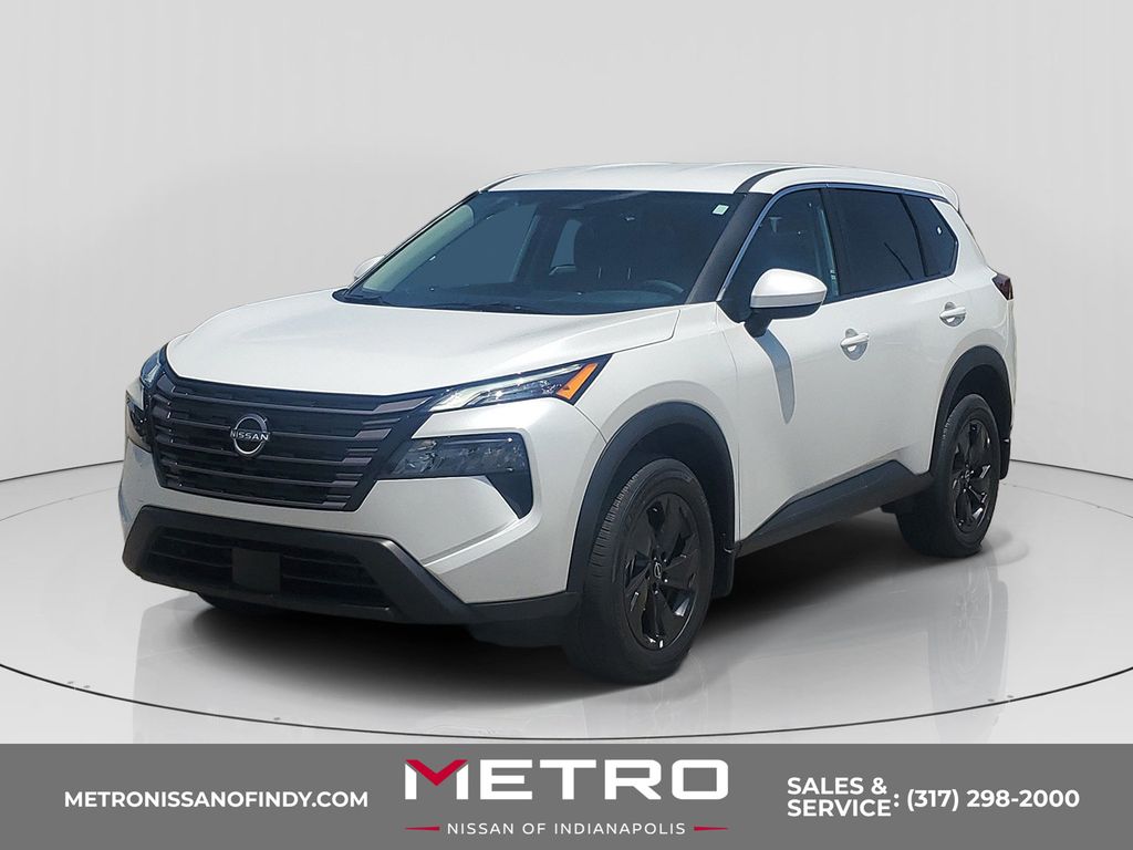 Everest White Pearl Tricoat 2026 Nissan Rogue SUV / Crossover Front-Wheel Drive Continuously Variable Transmission