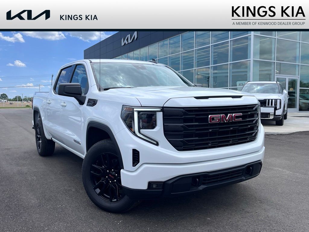 Summit White 2026 GMC Sierra 1500 Pickup Truck Four-Wheel Drive 8-Speed Automatic