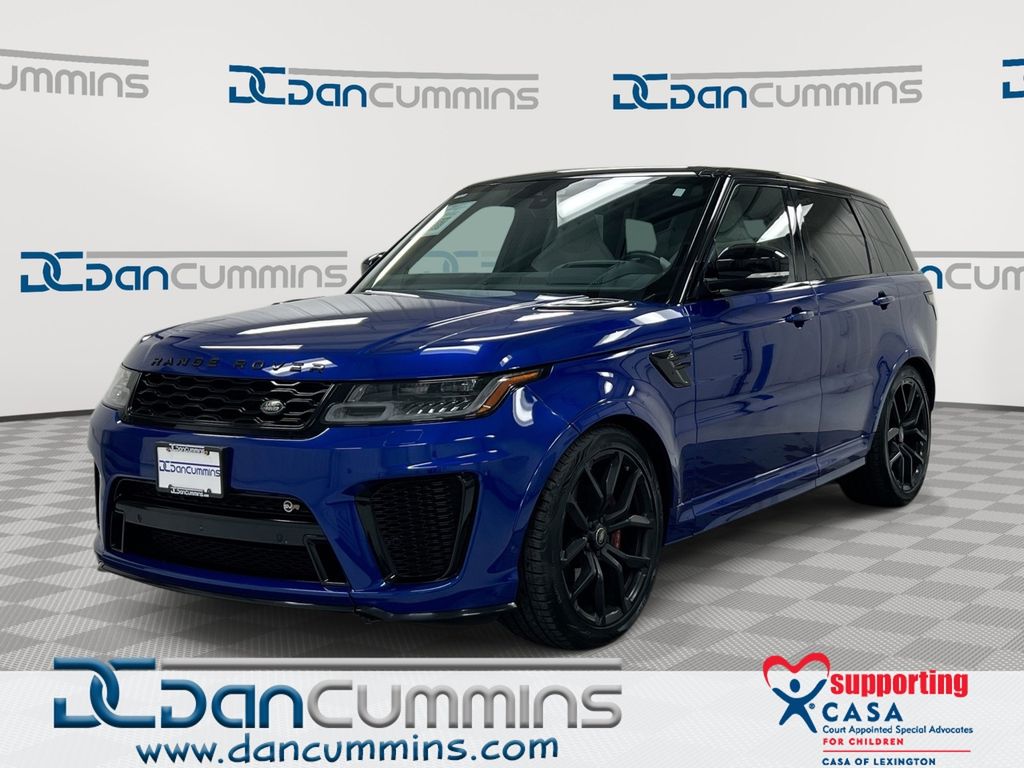 Blue 2020 Land Rover Range Rover Sport SUV / Crossover All-Wheel Drive 8-Speed Automatic