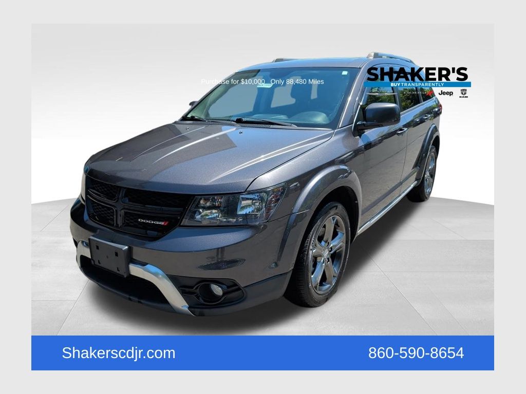 Gray (Granite Crystal Metallic Clearcoat) 2015 Dodge Journey Crossroad AWD SUV / Crossover All-Wheel Drive 6-Speed Automatic
