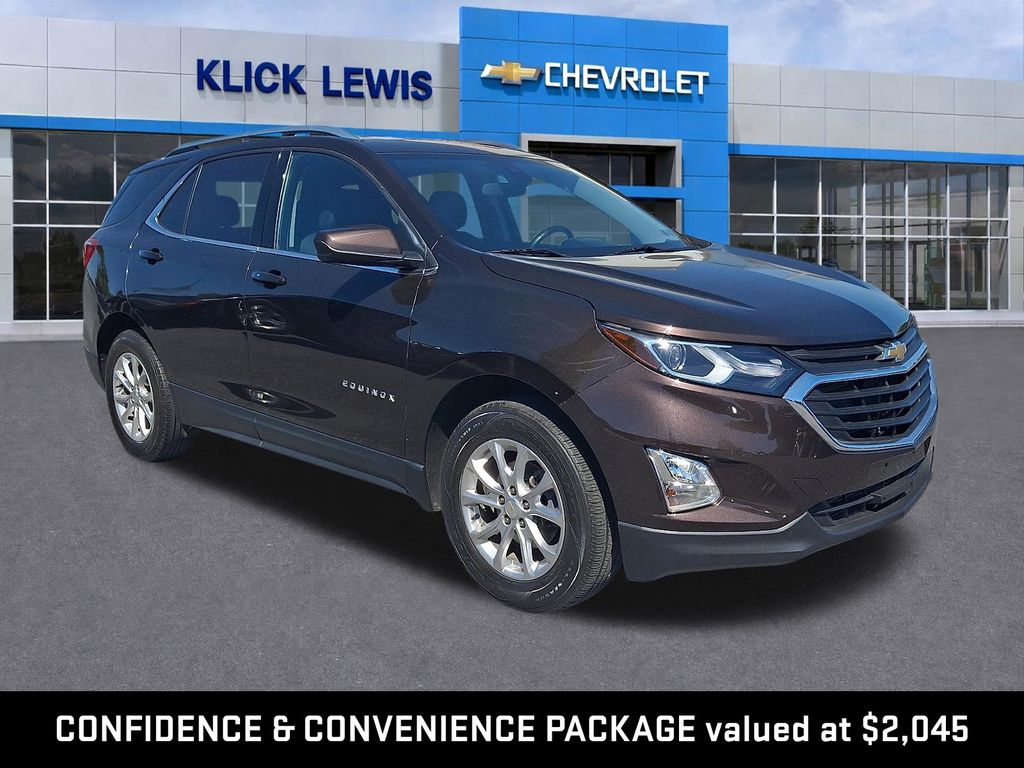 2020 Chevrolet Equinox LT Brown at Klick Lewis Buick Chevrolet