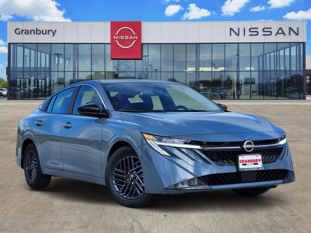 Atlantic Gray Metallic 2026 Nissan Sentra Sedan Front-Wheel Drive Continuously Variable Transmission