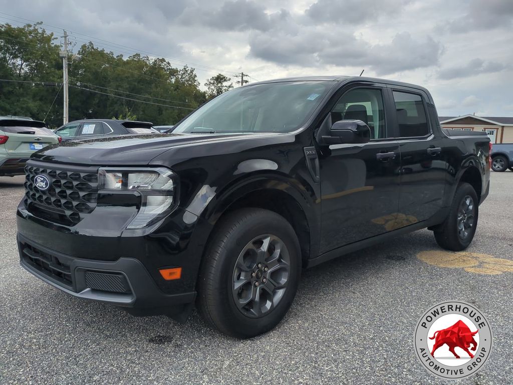 Shadow Black 2025 Ford Maverick Pickup Truck All-Wheel Drive 8-Speed Automatic