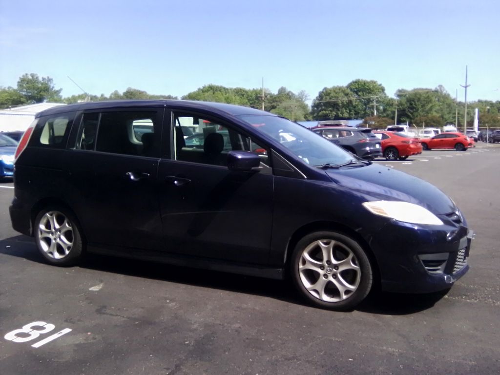 Stormy Blue Mica 2010 Mazda MAZDA5 Sport Minivan Front-Wheel Drive 5-Speed Automatic