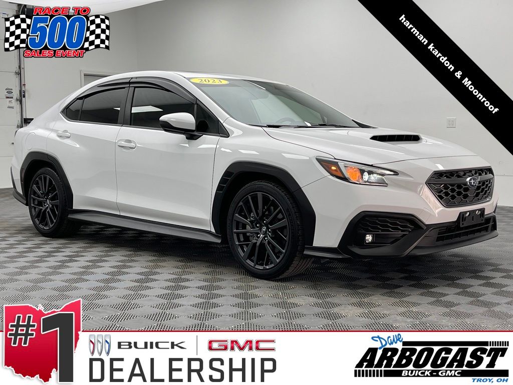 Ceramic White 2023 Subaru WRX Sedan All-Wheel Drive 6-Speed Manual