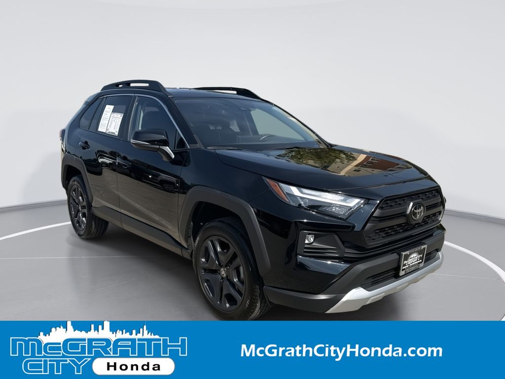 Midnight Black Metallic 2024 Toyota RAV4 SUV / Crossover All-Wheel Drive 8-Speed Automatic