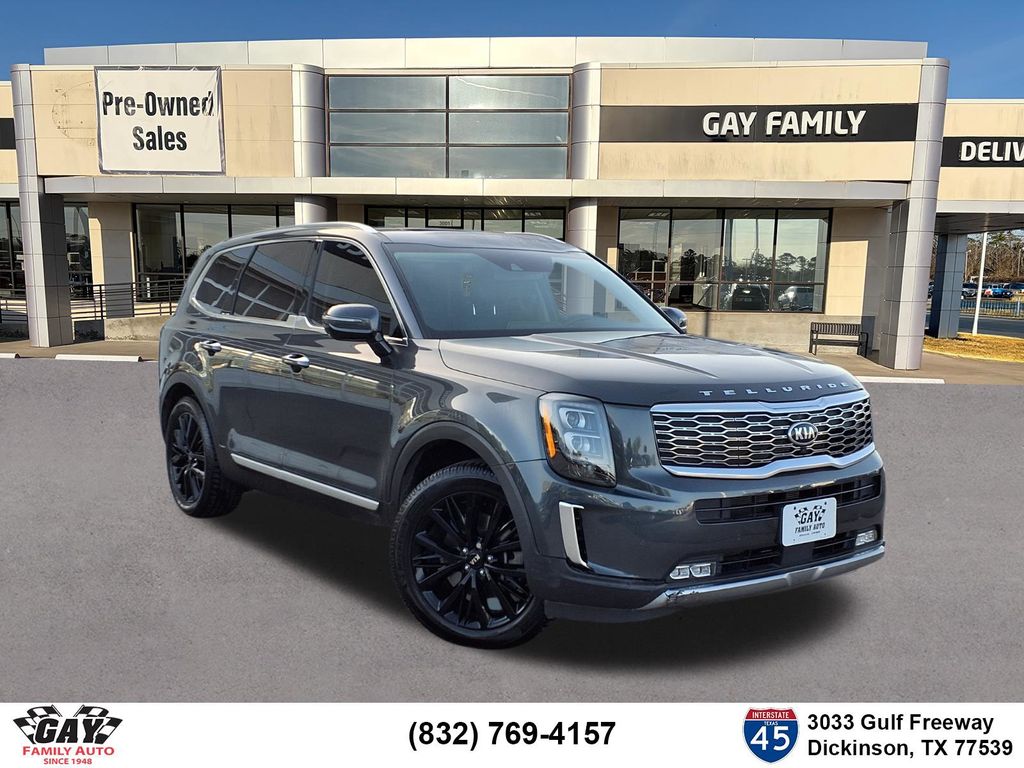 Gray 2020 Kia Telluride SUV / Crossover Front-Wheel Drive 8-Speed Automatic