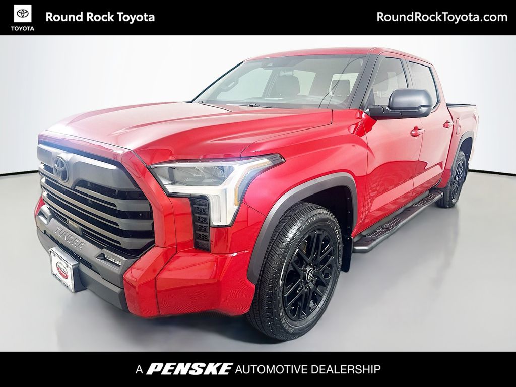 Supersonic Red 2026 Toyota Tundra SR5 CrewMax Cab RWD Pickup Truck 4X2 Automatic