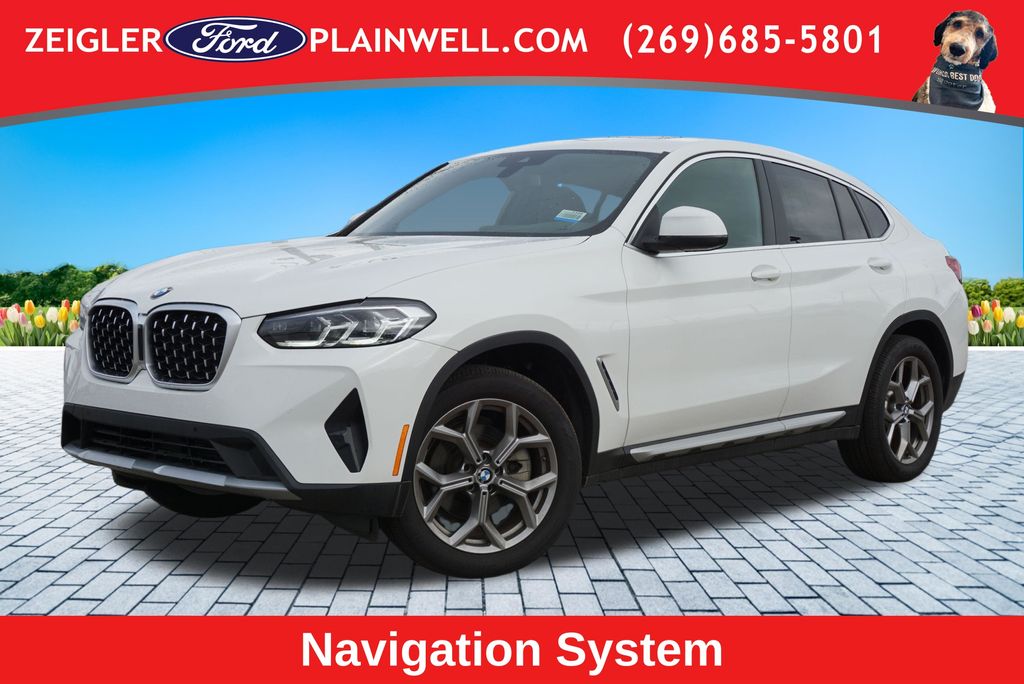 White 2025 BMW X4 SUV / Crossover All-Wheel Drive 8-Speed Automatic
