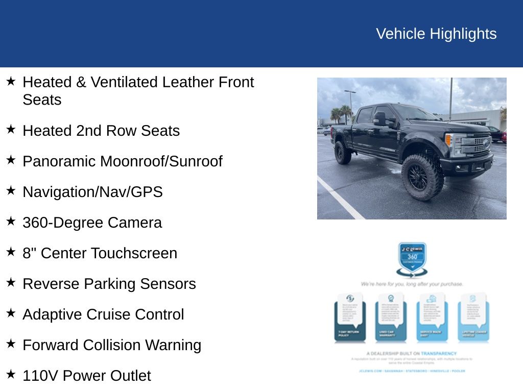 2018 Ford F-350 Super Duty Platinum