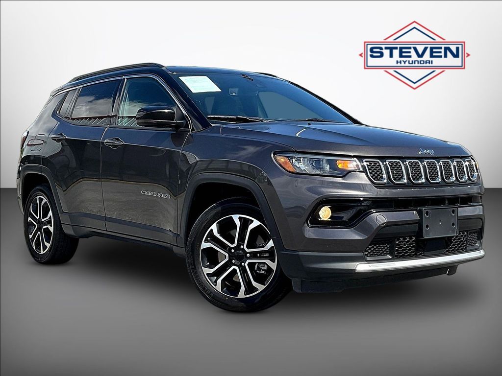 Sting-Gray Clearcoat 2024 Jeep Compass SUV / Crossover Four-Wheel Drive 8-Speed Automatic