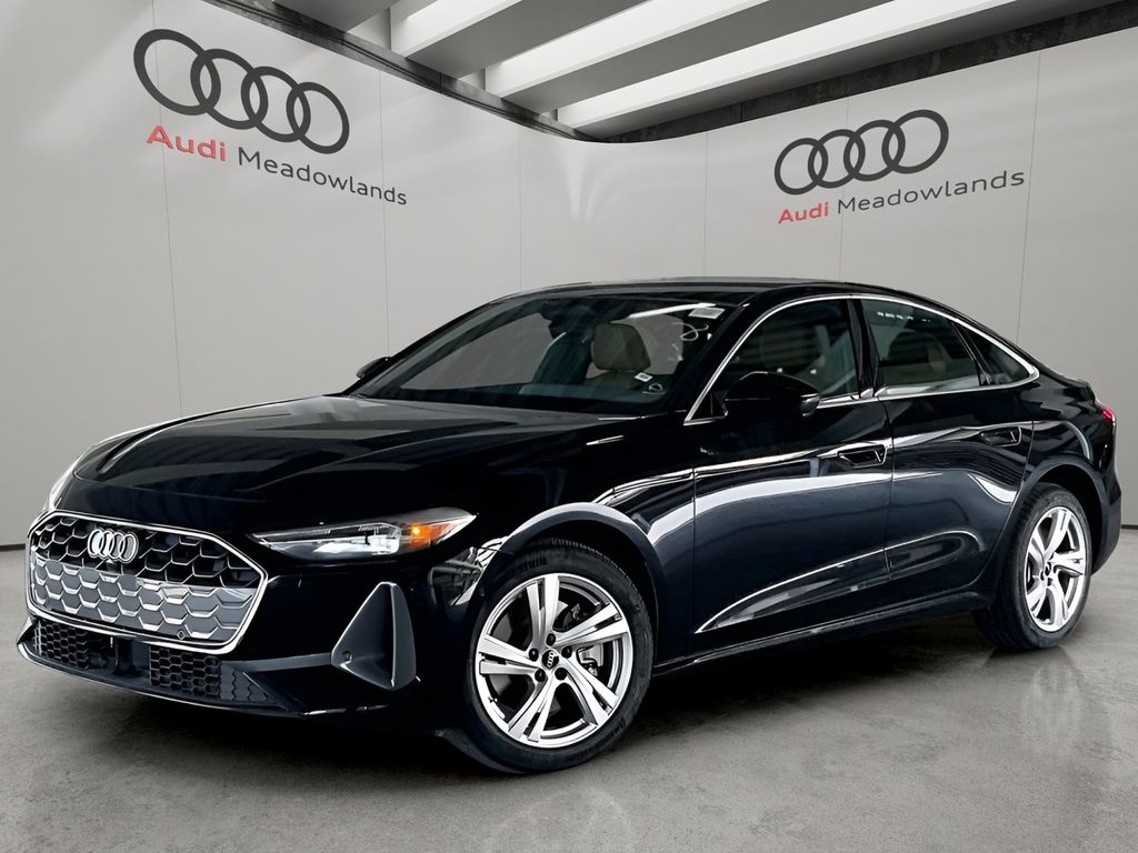 Glacier White Metallic 2026 Audi A5 Coupe 7-Speed Automatic