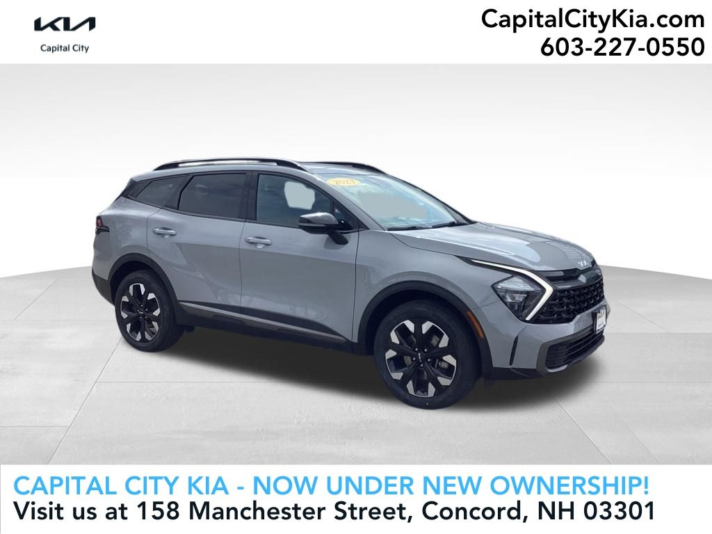 Wolf Gray 2023 Kia Sportage X-Line AWD SUV / Crossover All-Wheel Drive 8-Speed Automatic
