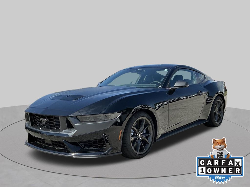 Shadow Black 2026 Ford Mustang Coupe Rear-Wheel Drive 6-Speed Manual