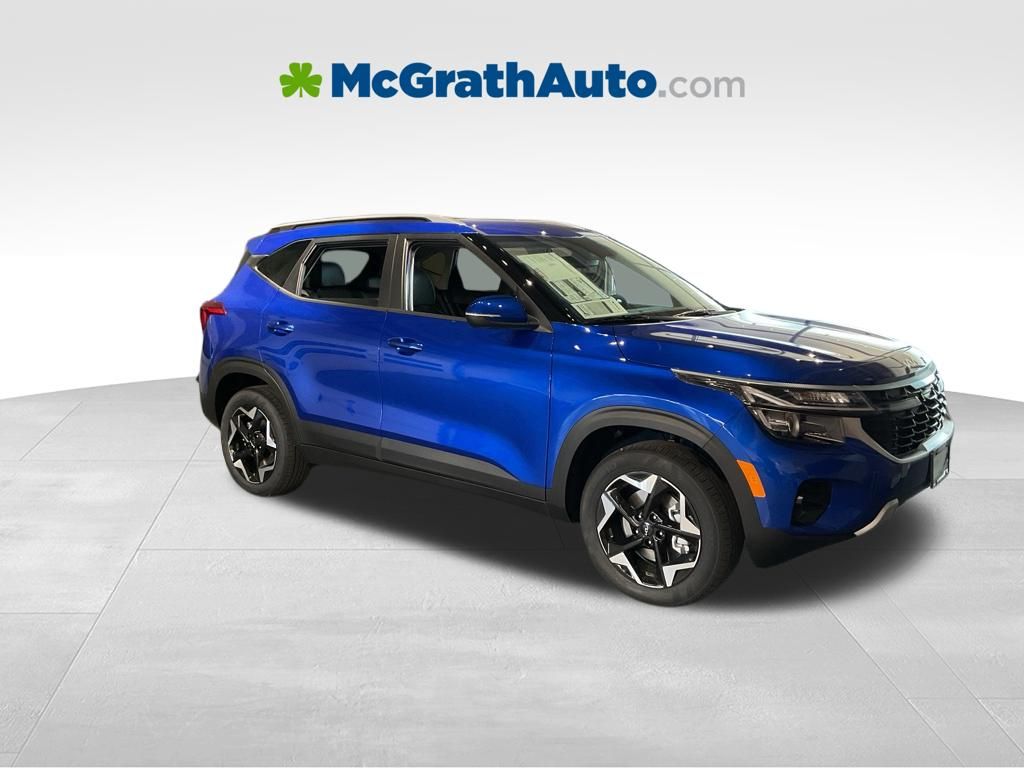 Neptune Blue 2026 Kia Seltos SUV / Crossover All-Wheel Drive Continuously Variable Transmission