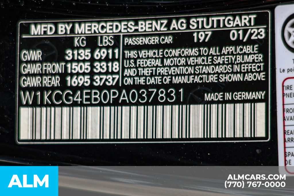Used 2023 Black Mercedes-Benz 580 image 48