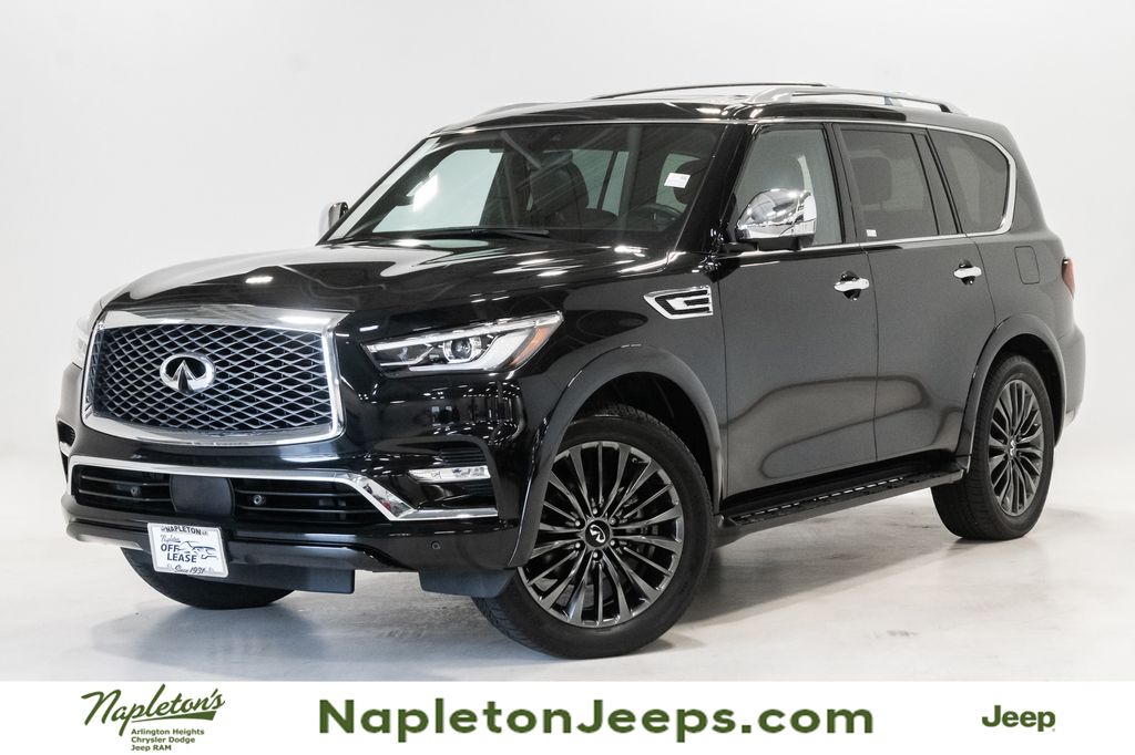 Mineral Black 2024 INFINITI QX80 SUV / Crossover All-Wheel Drive 7-Speed Automatic