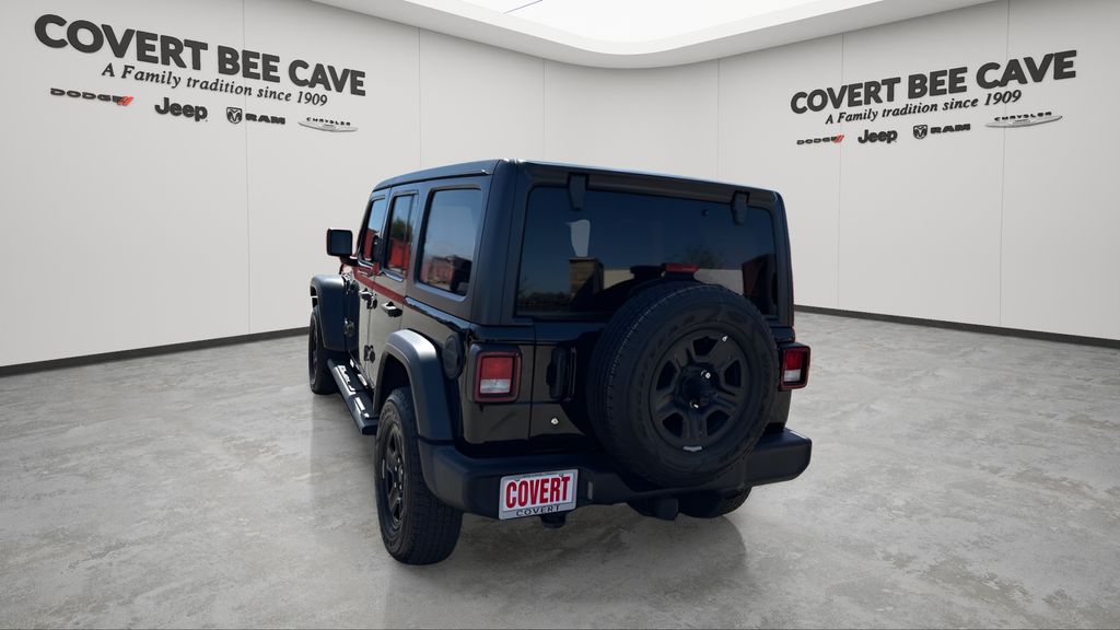 Used 2021 Black Jeep Unlimited Sport image 7